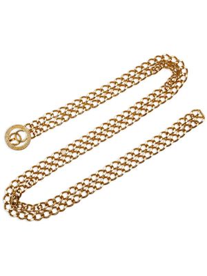 CHANEL Pre-Owned 2000s CC chain-link belt - Gold