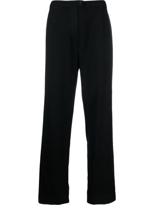 Chanel Pre-Owned 2000s straight-leg tailored trousers - Black