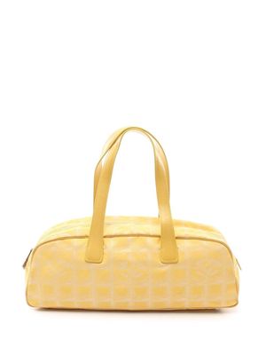 CHANEL Pre-Owned 2002-2003 Travel Line Boston bag - Yellow