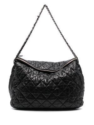 CHANEL Pre-Owned 2010-2011 CC diamond-quilted shoulder bag - Black