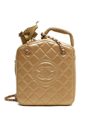 CHANEL Pre-Owned 2015 Paris Dubai handbag - Gold