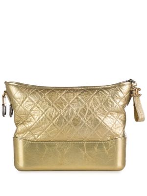 CHANEL Pre-Owned 2017 Gabrielle shoulder bag - Gold