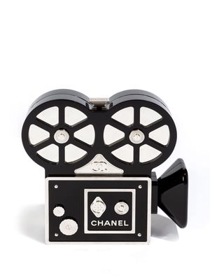 CHANEL Pre-Owned Buonasera Film Projector Minaudière clutch bag - Black