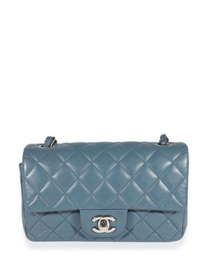 Chanel Pre-Owned mini Classic Flap shoulder bag - Blue