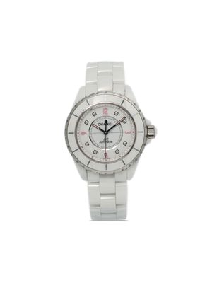 CHANEL Pre-Owned pre-owned J12 38mm - White