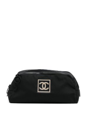 CHANEL Pre-Owned Sports line cosmetic pouch - Black
