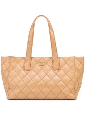 Chanel Pre-Owned Wild Stitch tote bag - Neutrals