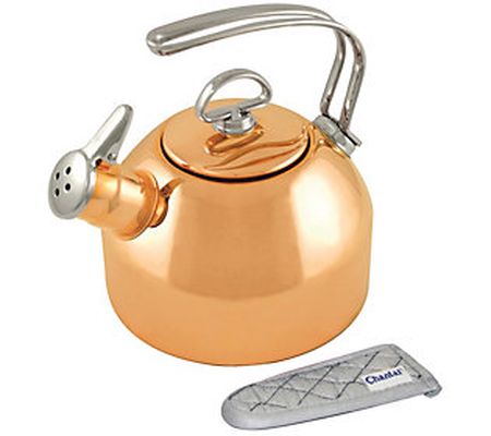 Chantal 1.8-qt Classic Teakettle - Copper