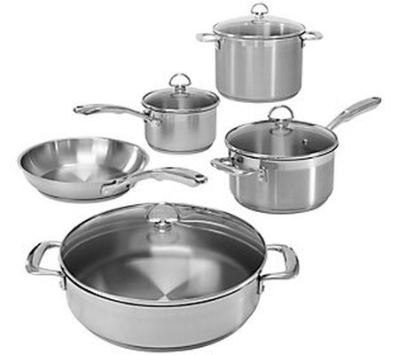 Chantal Induction 21 Stainless Steel 9-pc Cookw are Set