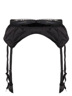 Chantal Thomass twist-detail garter belt - Black