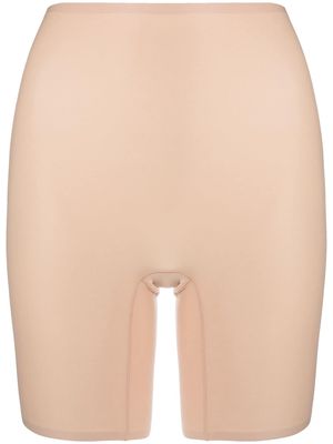 Chantelle high-waisted shaping shorts - Neutrals
