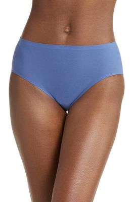 Chantelle Lingerie Soft Stretch Seamless French Cut Briefs in Blue Ocean-82