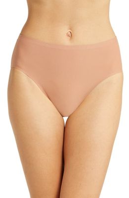 Chantelle Lingerie Soft Stretch Seamless French Cut Briefs in Mocha Mousse-Pc