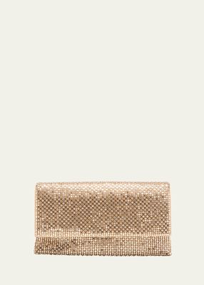 Charlee Flap Rhinestone Clutch Bag