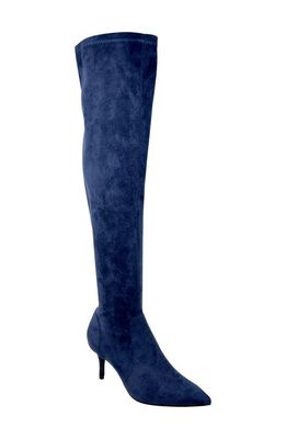Charles by Charles David Aleigha Over the Knee Pointed Toe Boot in Navy