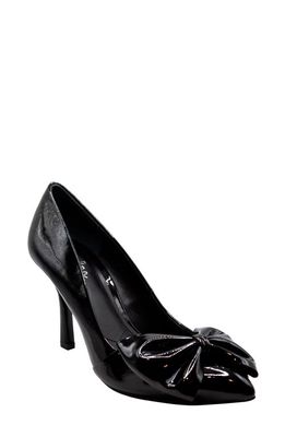Charles by Charles David Isadore Patent Bow Pump in Black