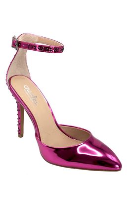 Charles by Charles David Poison Ankle Strap Pumps in Magenta