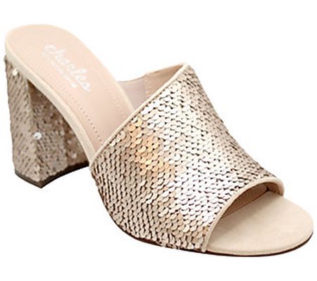 Charles by Charles David Sequin Dress Sandal - Reveal
