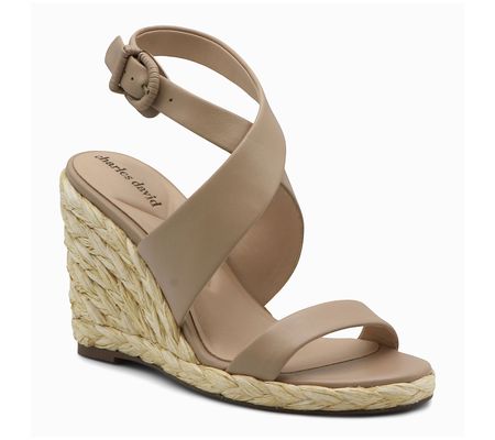 Charles David Espadrille Wedge - Russell