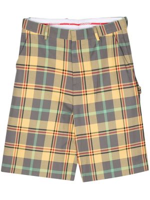 Charles Jeffrey Loverboy Glasgow cotton shorts - Green