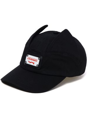 Charles Jeffrey Loverboy logo-patch baseball cap - Black