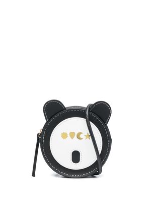 Charles Jeffrey Loverboy Panda Gromlin leather bag - Black