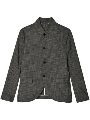 Charles Jeffrey Loverboy single-breasted tweed blazer - Grey