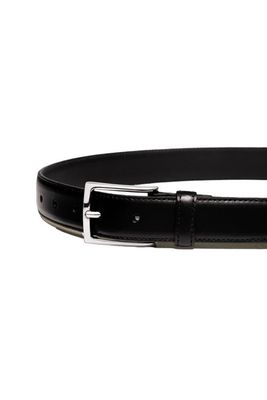 Charles Tyrwhitt Leather Formal Belt in Black