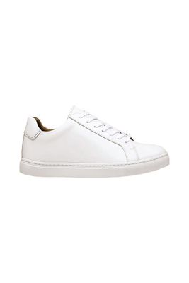 Charles Tyrwhitt Leather Sneaker in White