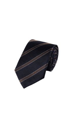 Charles Tyrwhitt Silk Stripe Tie in French Blue