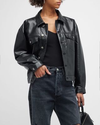 Charli Recycled Leather Jacket