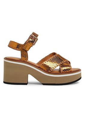 Charlisr 40MM Leather Sandals