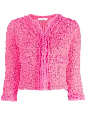 Charlott long sleeve fitted jacket - Pink