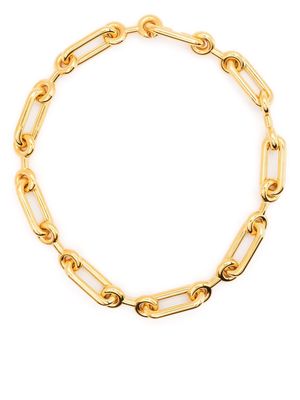 Charlotte Chesnais Binary chain-link necklace - Gold
