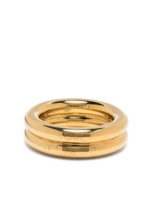 Charlotte Chesnais Double Brahma ring - Gold