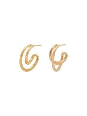 Charlotte Chesnais double C earrings - Gold
