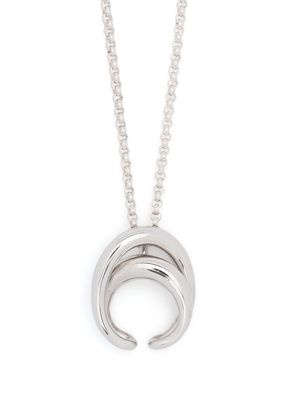 Charlotte Chesnais Initial pendant necklace - Silver