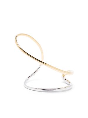 Charlotte Chesnais Ivy two-tone design bracelet - Gold