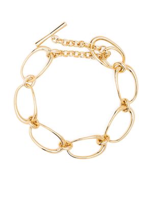 Charlotte Chesnais Turtle chain necklace - Gold