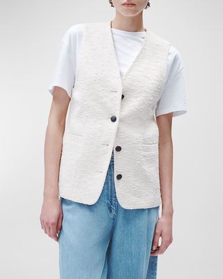 Charlotte Italian Tweed Vest