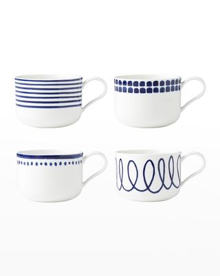 charlotte st. mugs, set of 4