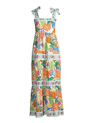 Charlotte Tiered Floral Maxi Dress