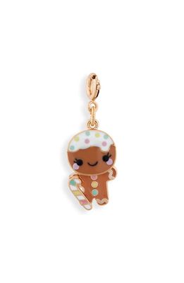 CHARM IT! Kids' Gingerbread Person Charm in Brown