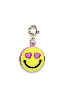 CHARM IT! x Smiley Kids' Glitter Face Charm in Gold
