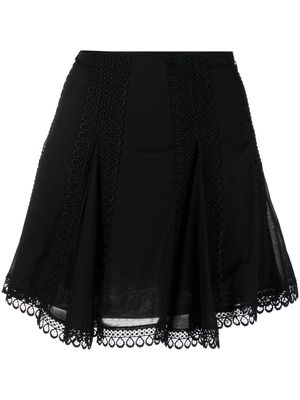 Charo Ruiz Ibiza Gela A-line miniskirt - Black
