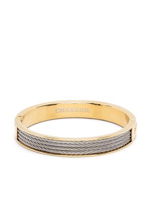 Charriol Forever cable bangle - Gold