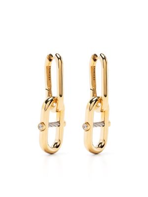 Charriol St. Tropez Mariner cable-link earrings - Gold