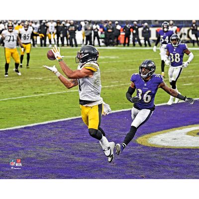 Chase Claypool Pittsburgh Steelers Unsigned Touchdown Catch Photograph