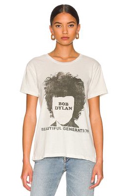Chaser Bob Dylan Tee in Cream