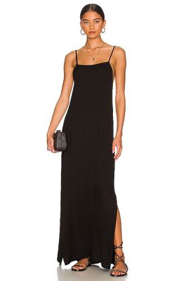 Chaser Heirloom Maxi Dress in Black